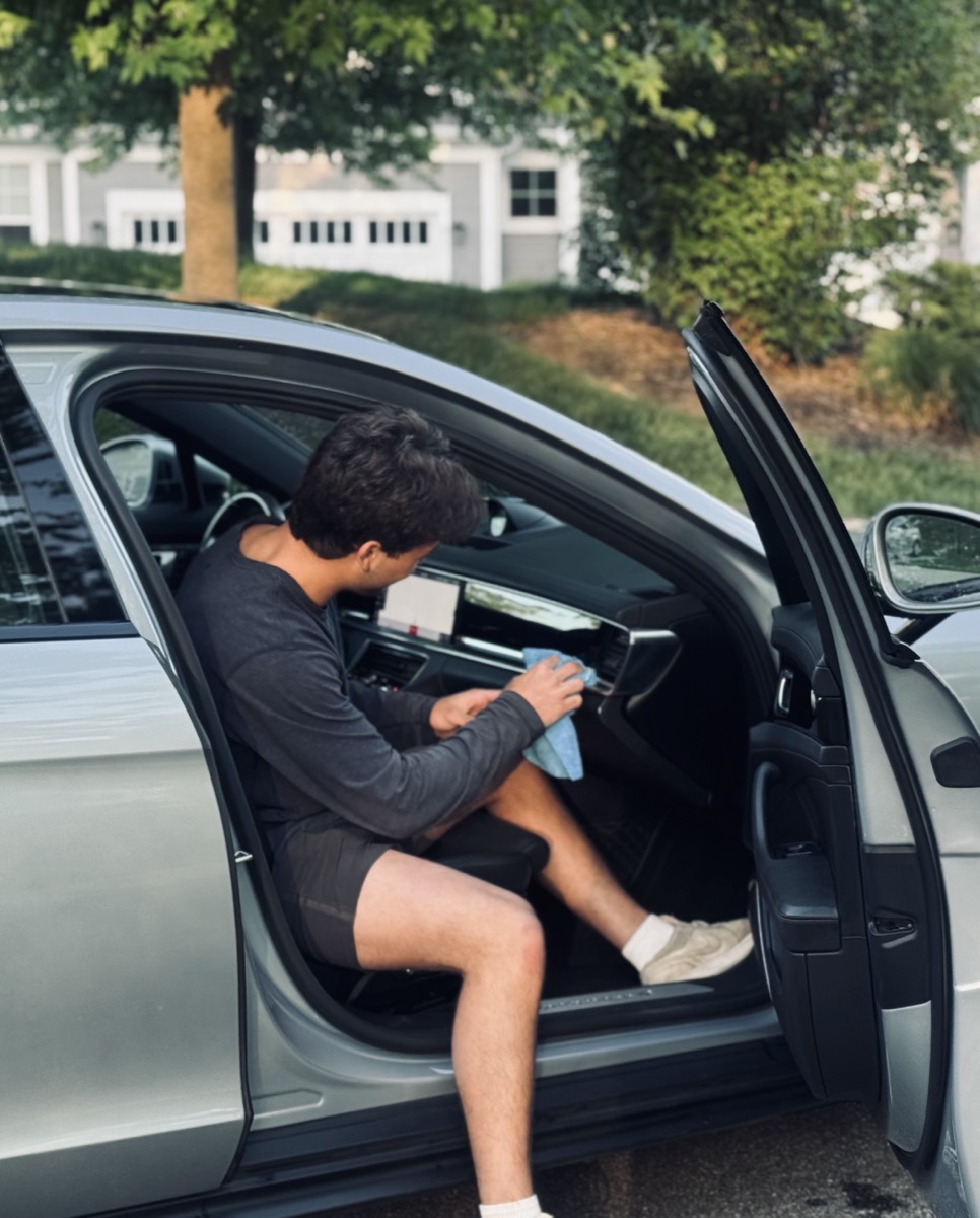 Passenger side work
